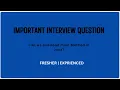 Main Method Overloading in JAVA - HINDI Interview Question Buildprogramming