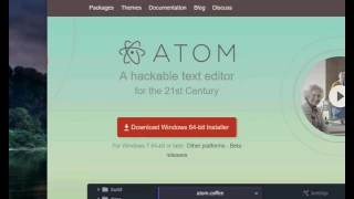 Hello World com Ruby e configuracao basica do Atom
