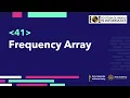 41 - Frequency Array