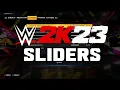 My WWE 2K23 Sliders Settings Player vs AI