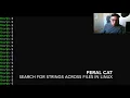 Search For Strings Across File Bodies Using The Terminal on Linux Machines