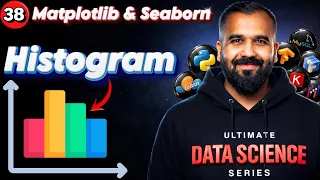 Histogram using Matplotlib and Seaborn Explained in Hindi Ultimate Data Science Series