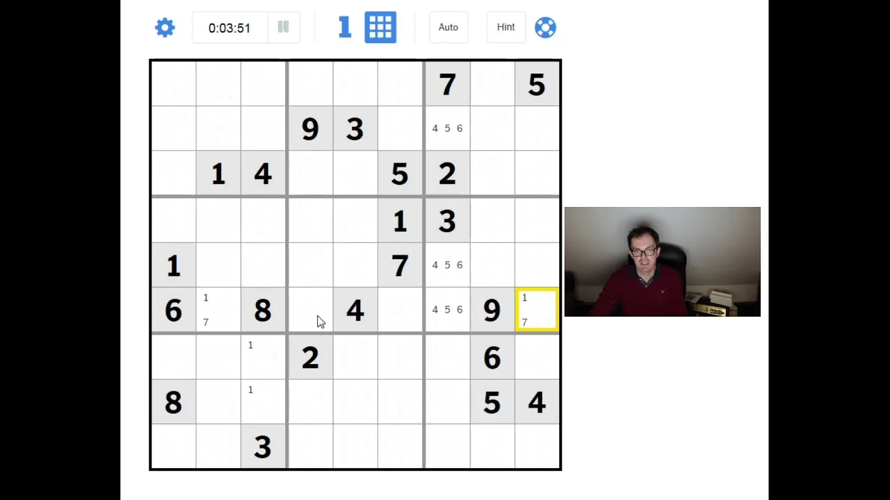 A Hard Sudoku You Can Solve In Your Head!