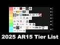 2025 AR15 TIER LIST