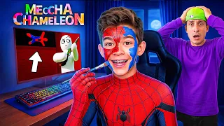 ele virou PRO PLAYER  no MECHA CAMELEON e agora ninguem ACHA ele