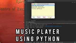 Music Player using Python Tkinter Pygame Mixer Python Projects for Students Pycharm