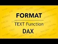 FORMAT Function in Power BI using DAX TEXT Function