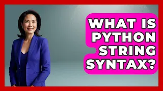 What Is Python String Syntax - Python Code School