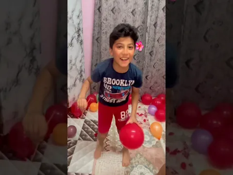 كم بلونة فرقعت في الفيديو ؟! #سليم_حمزة #الاشباح #ضحك #اكسبلور