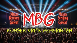 konser kritik pemerintah mbg makan berujung gawat rap hip hop metal jeritan rakyat