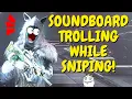 SOUNDBOARD TROLLING RANDOMS while SNIPING in MW3 SND! (HILARIOUS)