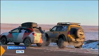 Участники первой автомобильной экспедиции сделали остановку в столице Прибайкалья