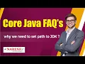 Why we need to set Path to JDK Core Java Interview Questions Naresh IT