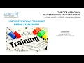 Fundamentals to Training Needs Assessment