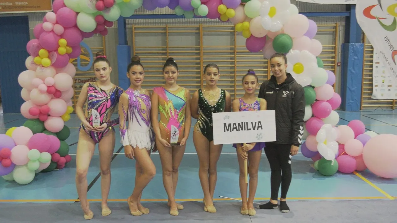 El pabellón Las Viñas se vistió de gala en el XII Festival de Gim Rítmica
