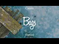 Clairo - Bags (Lyrics)