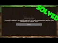 Fix Minecraft Connection Lost Internet Exception Java NET Socket Exception Connection reset