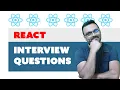 React Interview Questions and answers Top Commonly Asked