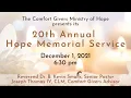 20th Annual Hope Memorial Service