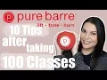 10 Tips I Learned After Taking 100 Pure Barre Classes