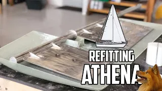 Sail Life – Working on the new rudder aka I’m a big dumb dumb ;)