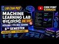 VTU Machine Learning Lab One Shot BCSL606 Programs 1 10 Explained codepointkannada