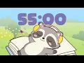 55 Minute Timer Study Timer for Classroom Focus Calming Music