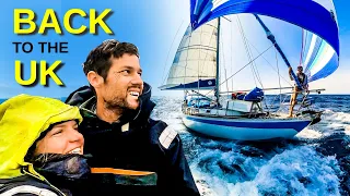 LAND HO ENGLAND! After 7 YEARS AT SEA | Sailing Florence Ep.169