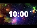 Download Lagu 10 Minute Countdown Timer with Alarm and Deep Space Ambient Music | 🌠Deep Space Galaxy 🌠