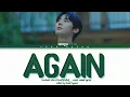 HWANG MIN HYUN(황민현) _ Again(다시 만나는 날에) Color Coded Lyrics HAN/ROM/ENG