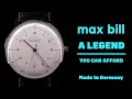 Junghans max bill Review - An Affordable Legend