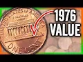 1976 PENNY VALUE - RARE PENNIES WORTH A LOT OF MONEY