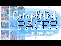 Sharing All Of My Finished Coloring Pages For January 2026