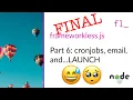 PART 6 Build a Node js web app with no frameworks from scratch frameworkless js