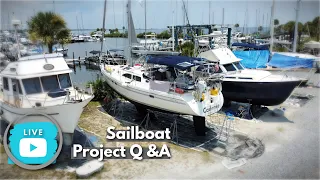 LIVE: Sailboat Projects, Q & A, Next Leg of our Journey, Crew Call (9/20/2022) The Foster Journey