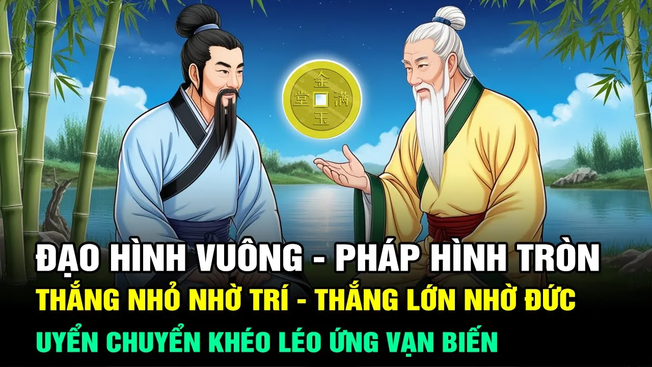 Outline Video Đạo Hình Vuông Pháp Hình Tròn: Thắng Nhỏ Nhờ Trí Thắng Lớn Nhờ Đức Linh Hoạt Ứng Vạn Biến