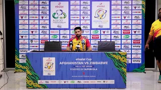 Sikanadar Raza's Pre-Series Press Conference | T20I Series | Sharjah | ACB