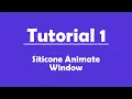 Tutorial Number 01 - Animate Window