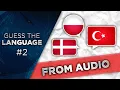 Download Lagu Guess the Language #2 (From Audio)