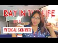 Day in the life of a medical courier