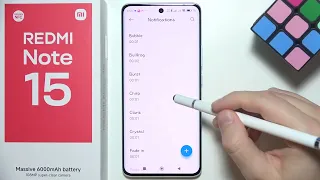 هاتف ريدمي نوت     كيفية تغيير صوت الإشعارات دندنها