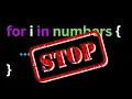 Stop Using For Loops in Swift Stride Tutorial