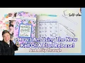 How I Use The Monthly Planning Sheets NEW Kell Of A Plan Haul
