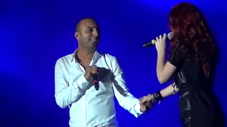 ARASH Feat EMELIE Broken Angel Live Media City Amphitheatre Dubai Jan 21 2012 
