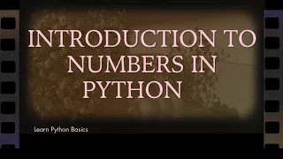 Python Numbers Explained Integers Floats Complex
