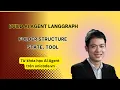 Build AI Agent voi LangChain LangGraph Folder Structure State Define Tools