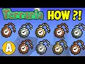 Terraria how to get WATCH gold platinum tin iron tungsten copper silver EASY