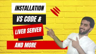 Installation VS Code Live Server For HTML Web Development Tutorials