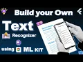 Text Recognition in flutter Google ML kit in flutter Image to Text