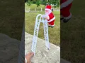 Santa Climbing Stairs Christmas Toys